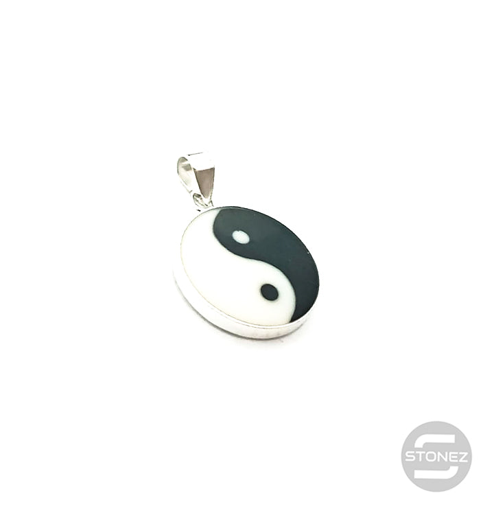 Cargue la imagen en el visor de la galería, 500301387 Colgante De Plata 925 Yin Yang 14 mm
