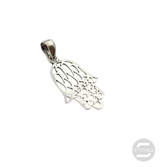 500302728 Colgante De Plata 925  Mano De Fatima 14x19 mm