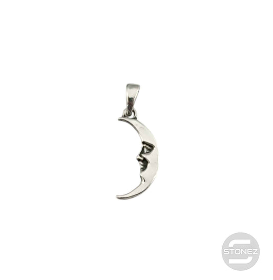 500303095 Colgante De Plata 925 Luna 18 mm