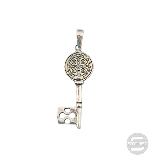 500303104 Colgante De Plata 925 Llave San Benito 27 mm
