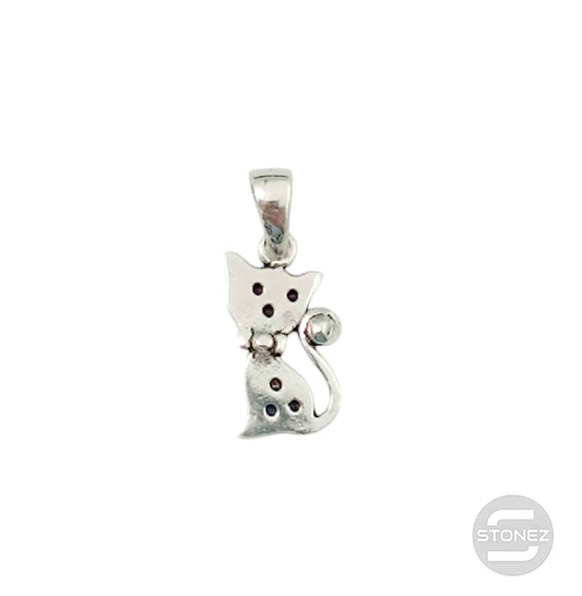 500303109 Colgante De Plata 925 Gato 12x9 mm