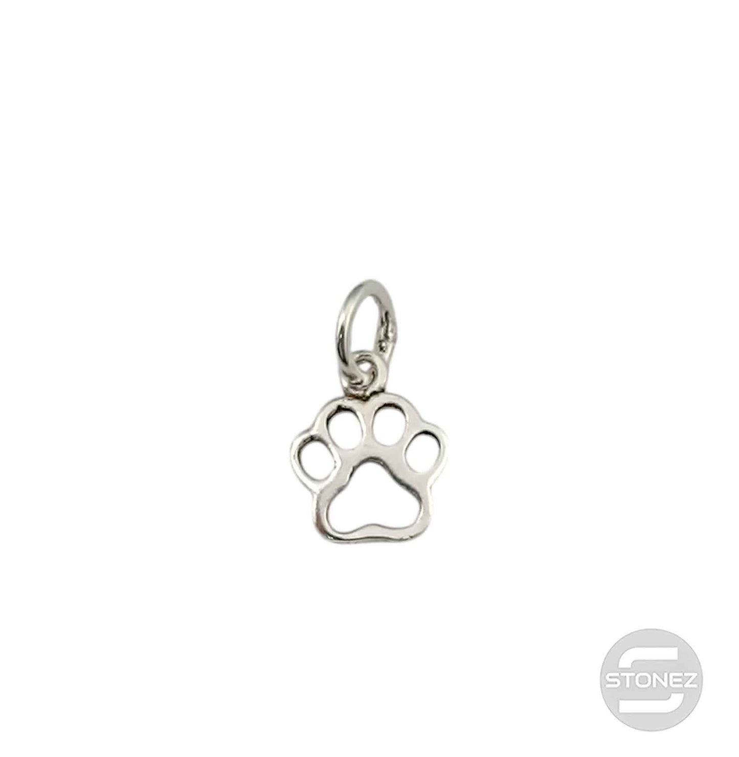 500303110 Colgante De Plata 925 Huella Perro 10x9 mm