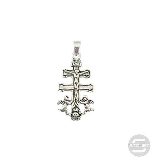 500303116 Colgante De Plata 925 Cuz Caravaca 27x14 mm