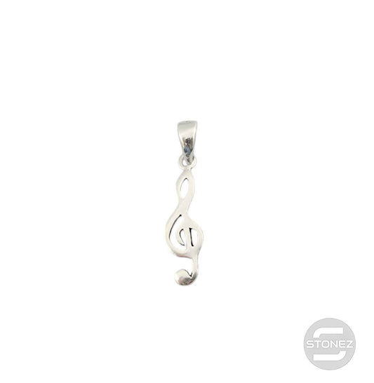 500303117 Colgante De Plata Clave De Sol 925  18 mm