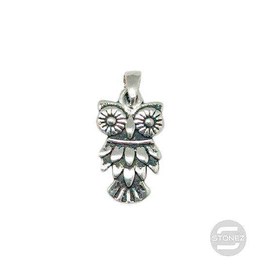 500303130 Colgante De Plata 925 Buho 18x11  mm
