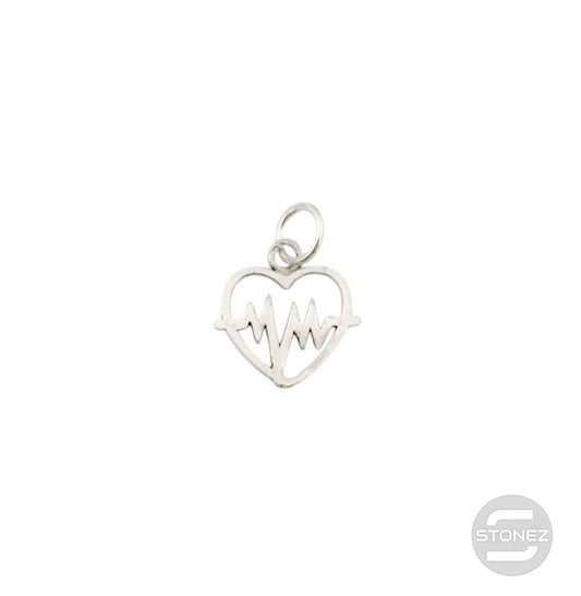 500303126 Colgante De Plata 925 Cruz Corazón 13 mm