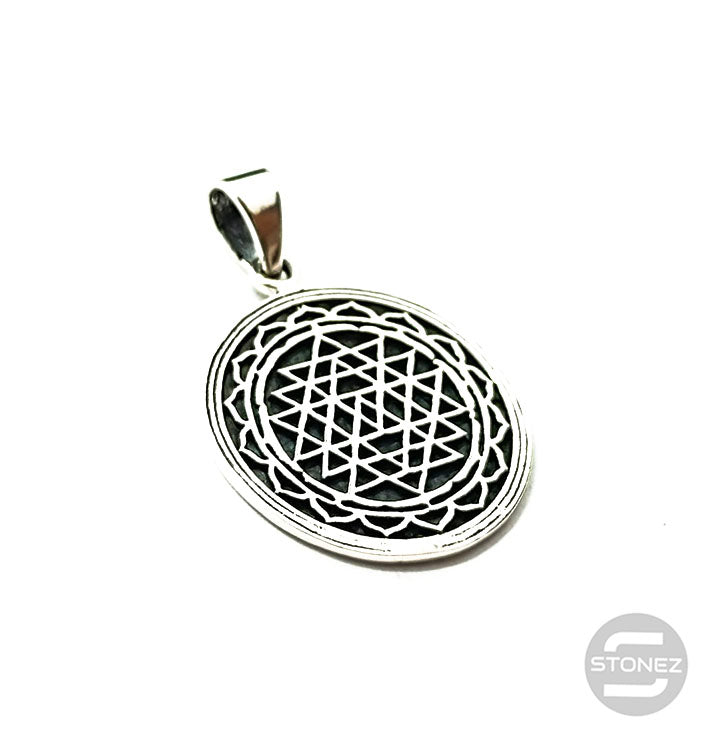 Load image into Gallery viewer, 500401428 Colgante De Plata 925 Shri Yantra 25 mm.
