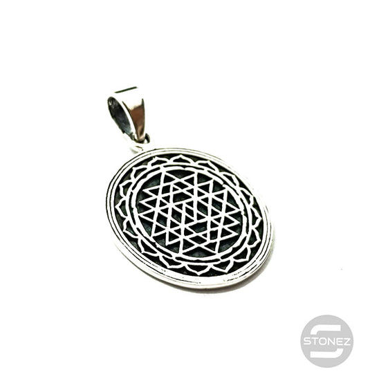 500401428 Colgante De Plata 925 Shri Yantra 25 mm.