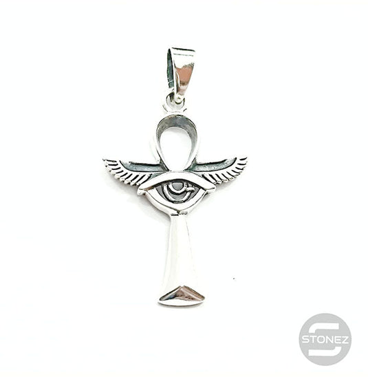 500401429 Colgante De Plata 925 Cruz Ejipcia Ankh 24x32 mm.