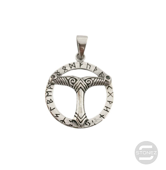 50071 Colgante De Plata 925 Irmisul Vikingo 30 mm