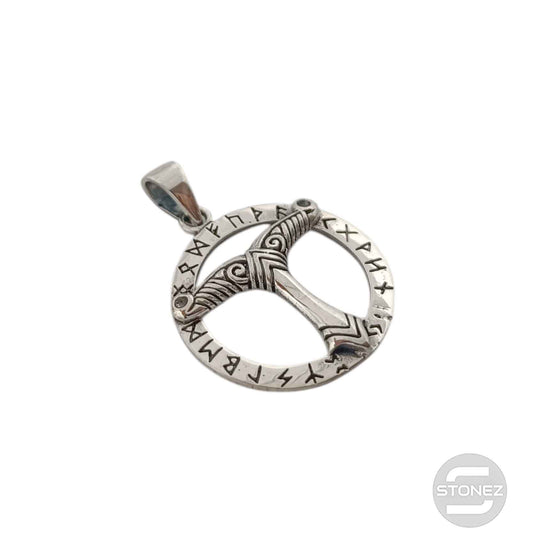 50071 Colgante De Plata 925 Irmisul Vikingo 30 mm