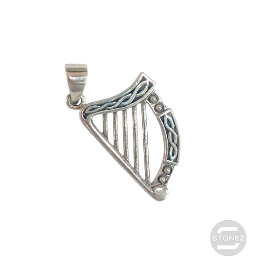 50113 Colgante De Plata 925 Arpa 30 mm