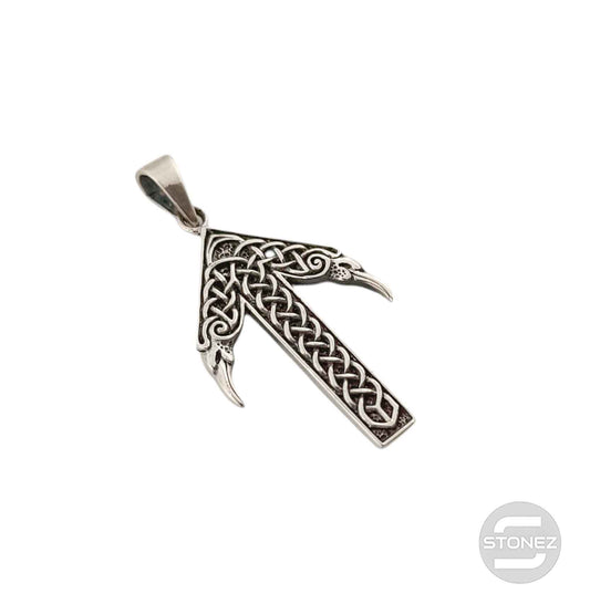 50116 Colgante De Plata 925 Tiwaz Vikingo 40 mm