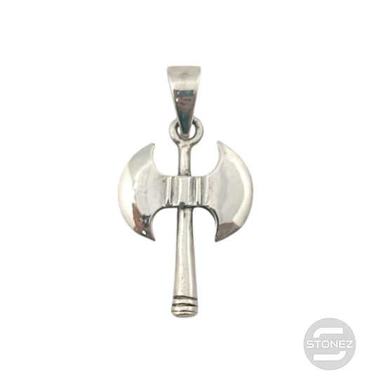 50120 Colgante De Plata 925 Hacha Vikinga 27 mm