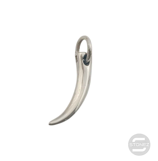 50139 Colgante De Plata 925 Colmillo 27  mm