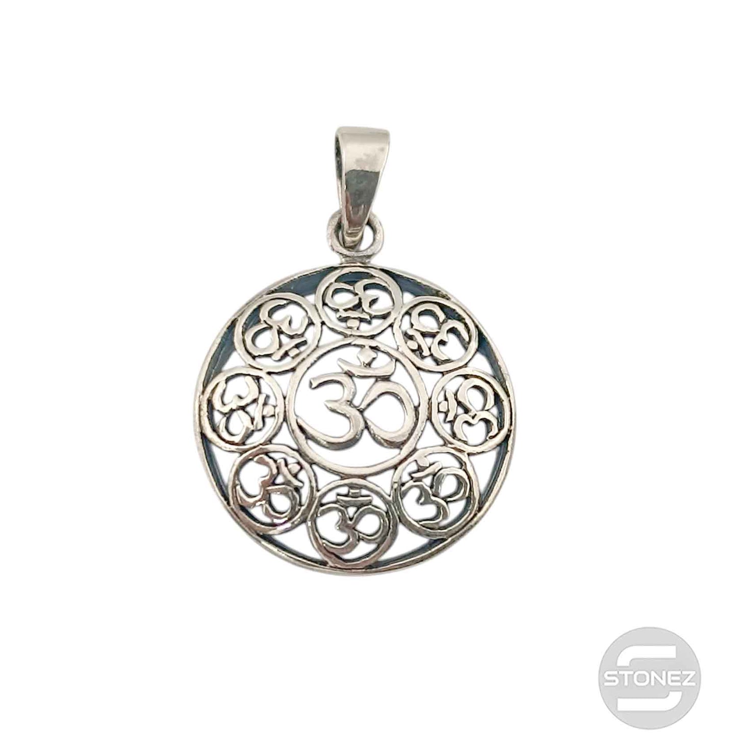 50146 Colgante De Plata 925 Om 24 mm