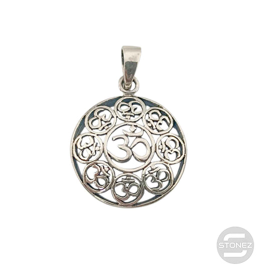 50146 Colgante De Plata 925 Om 24 mm