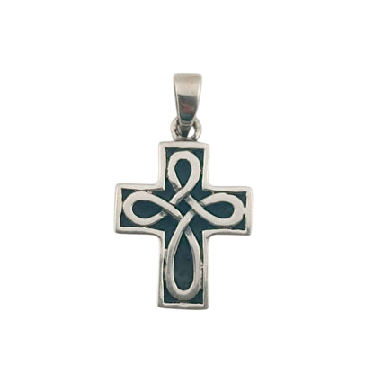 50259 Colgante Cruz De Plata 925 19x26 mm