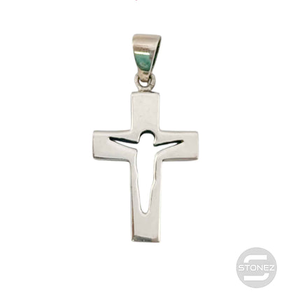 50304 Colgante Cruz De Plata 925 19x31 mm