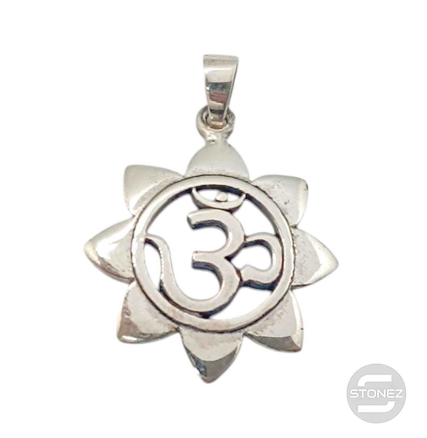 50352 Colgante De Plata 925 Om 28 mm