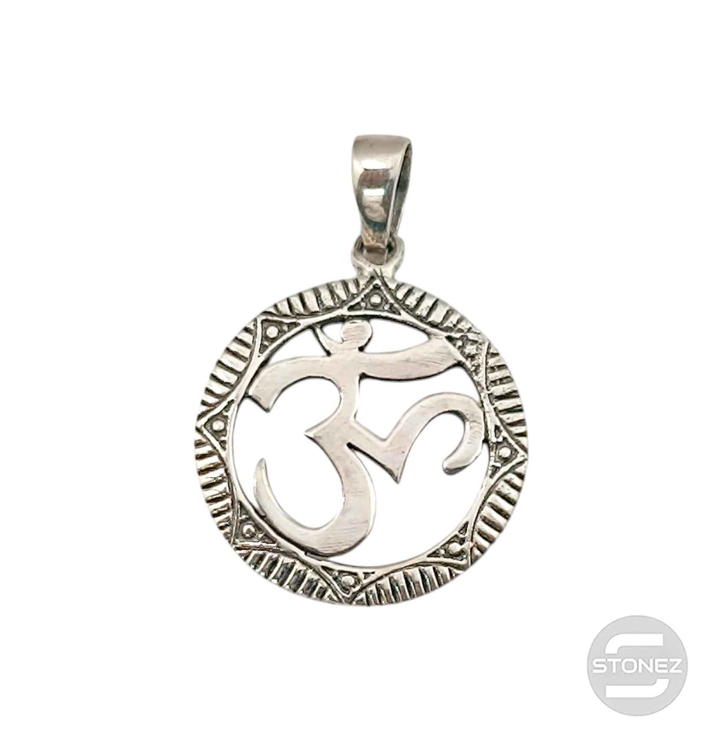 50355 Colgante De Plata 925 Om 22 mm