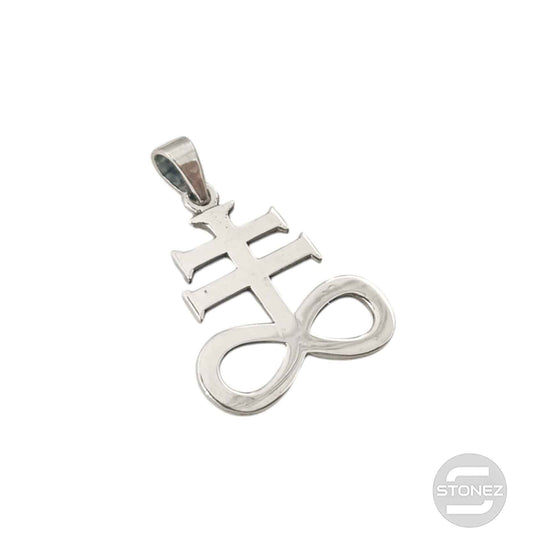 50374 Colgante De Plata 925 Cruz Leviatan 25x30 mm