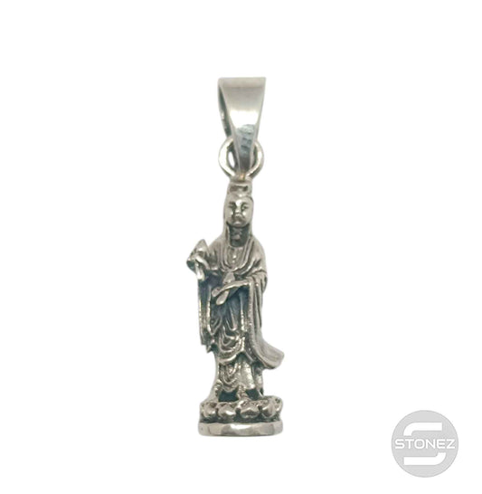 50451 Colgante De Plata 925 Quan Ying 27 mm
