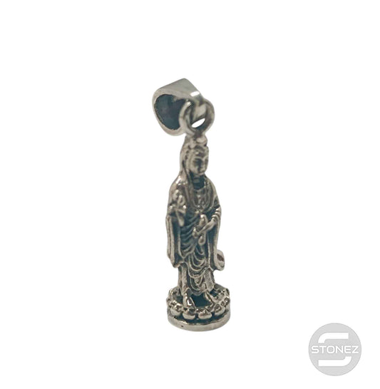 50451 Colgante De Plata 925 Quan Ying 27 mm