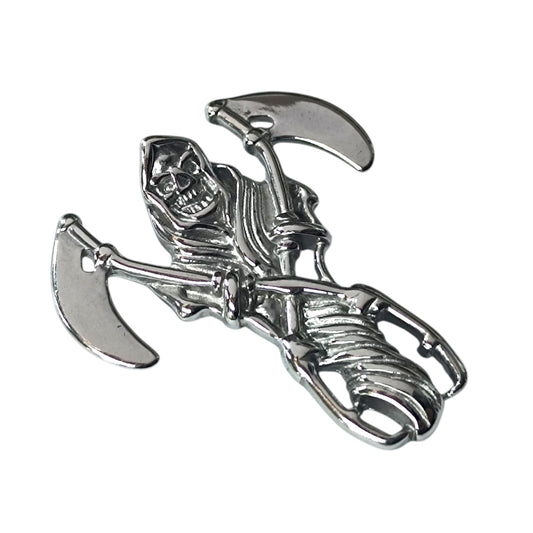 600104129-02 Colgante Acero Santa Muerte 45 mm