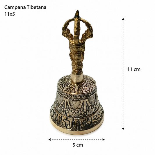 Campana Tibetana 11x5 cms ref:600304346