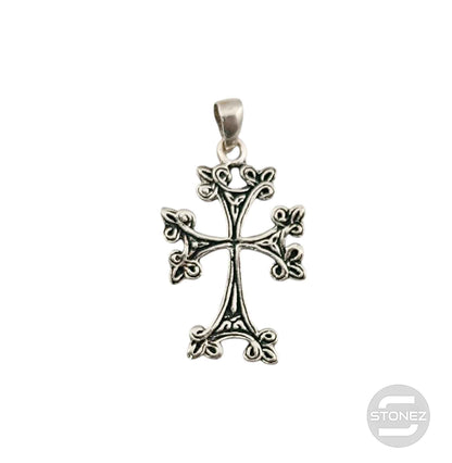 52057 Colgante Cruz De Plata 925 27x12 mm