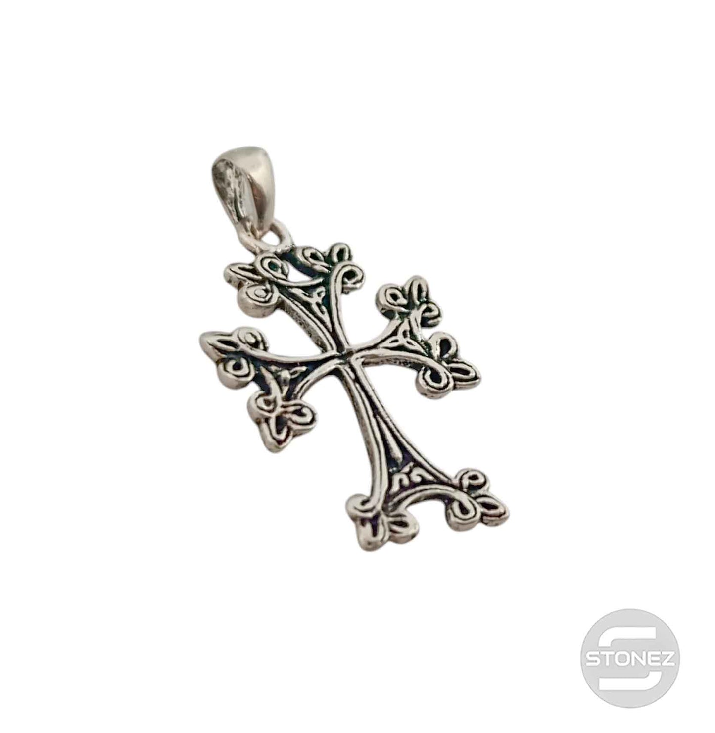 52057 Colgante Cruz De Plata 925 27x12 mm