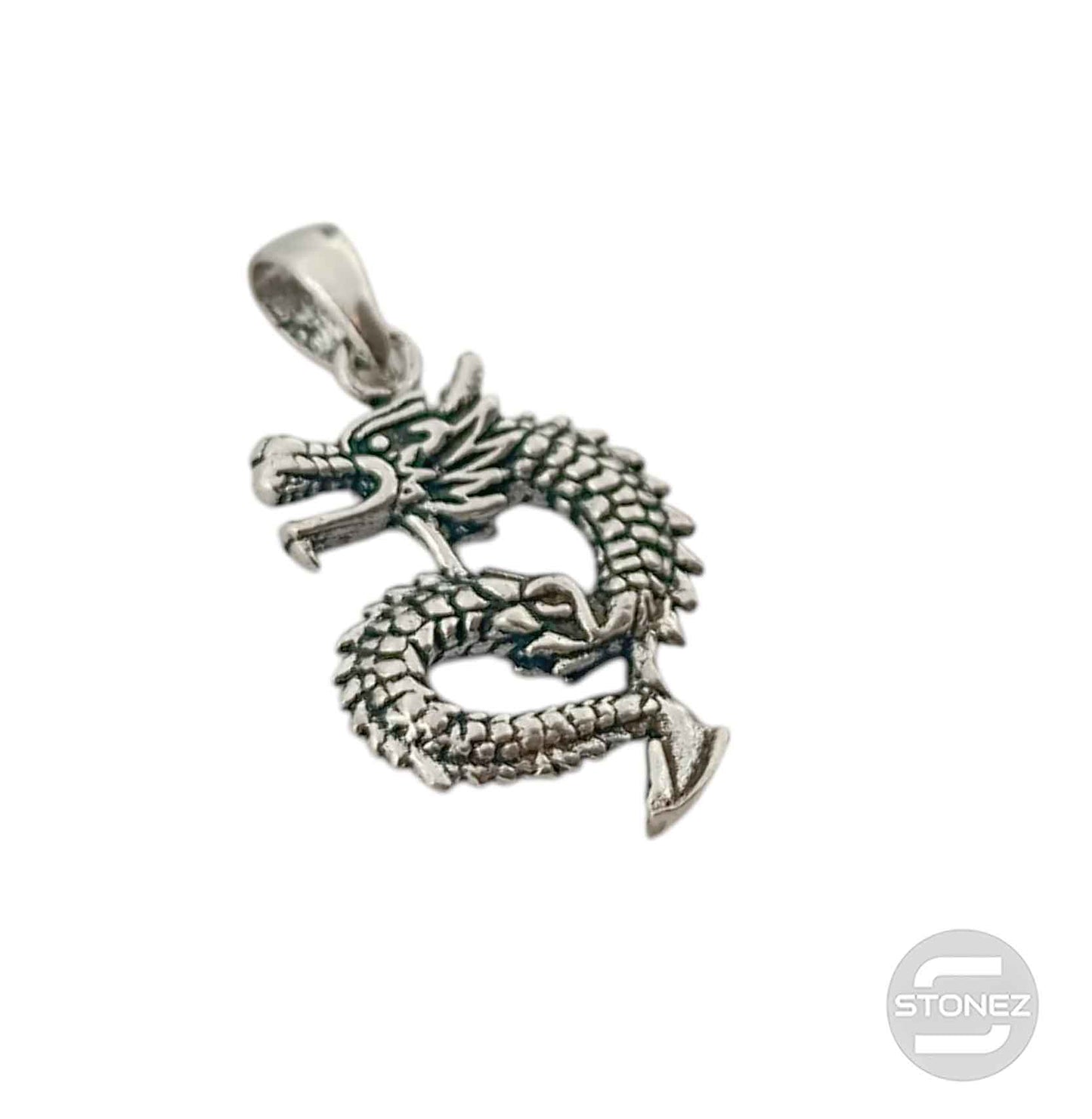 52244 Colgante De Plata 925 Dragón 20 mm