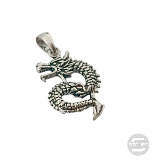 52244 Colgante De Plata 925 Dragón 20 mm
