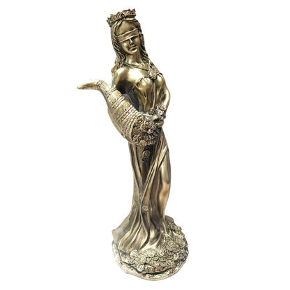 Figura Diosa Fortuna Resina Tamaño 30 Cms Aprox 600104139 Dorado - stonez