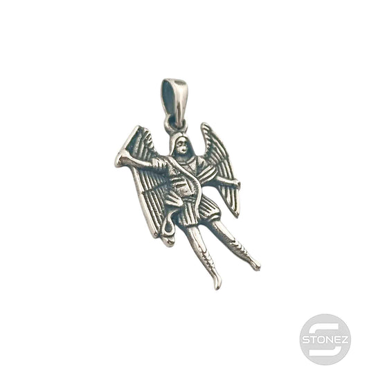 55452-03 Colgante De Plata 925 Arcángel San Miguel 20 mm