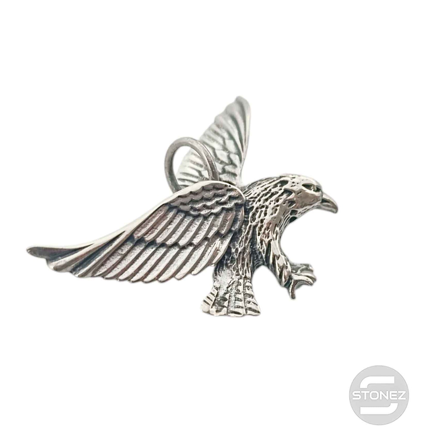 55548 Colgante De Plata 925 Águila 34 mm