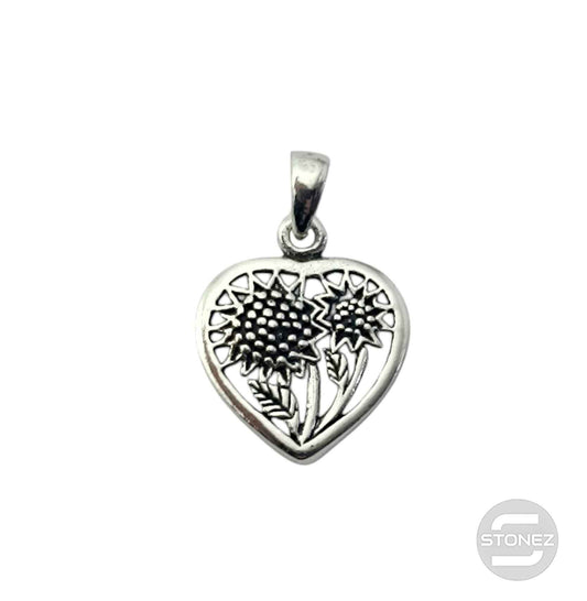 55776 Colgante De Plata 925 Corazón 15 mm