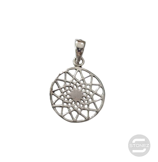 55782 Colgante De Plata Mandala 15 mm