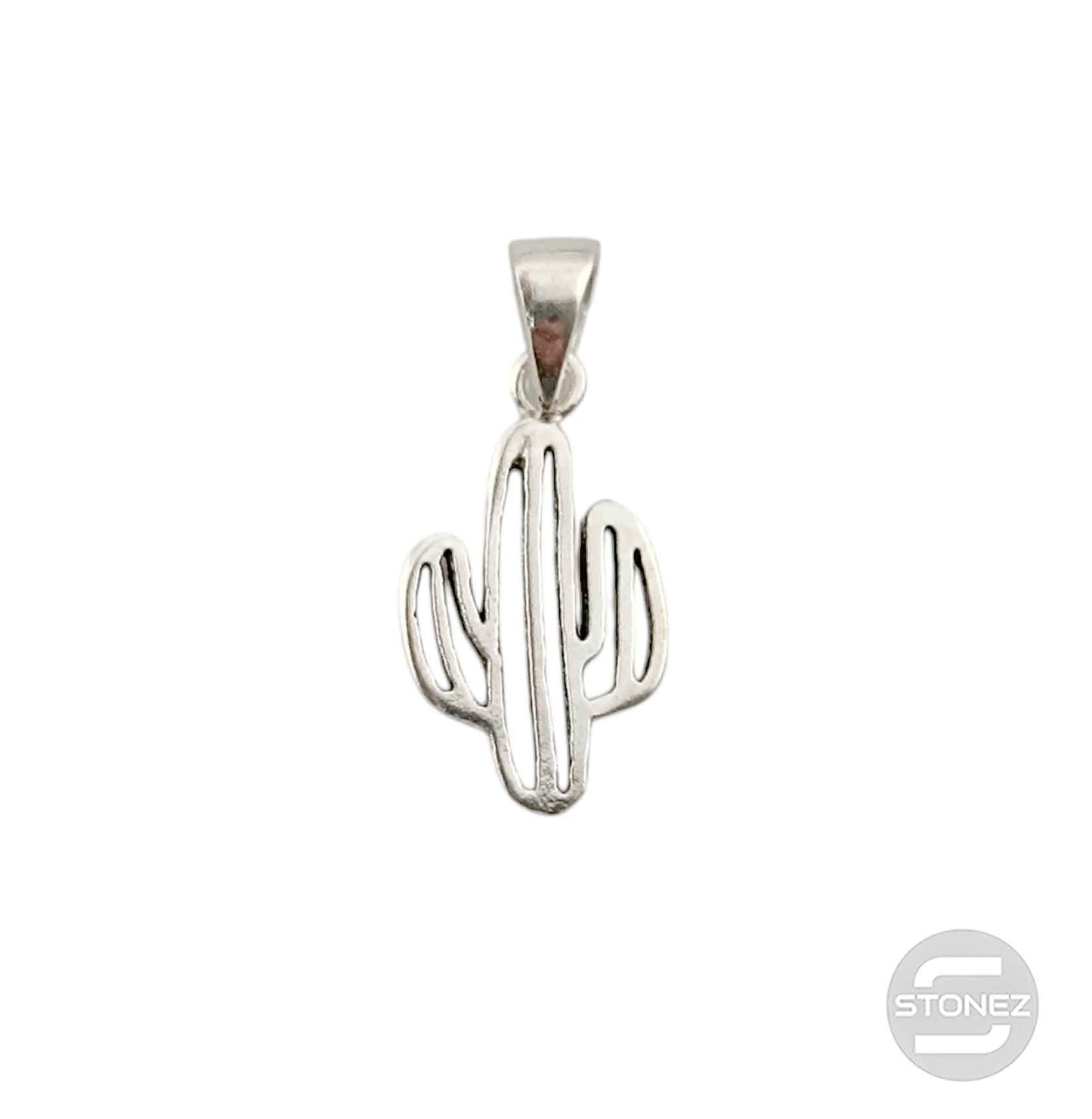 55830 Colgante De Plata 925 Cactus 12 mm