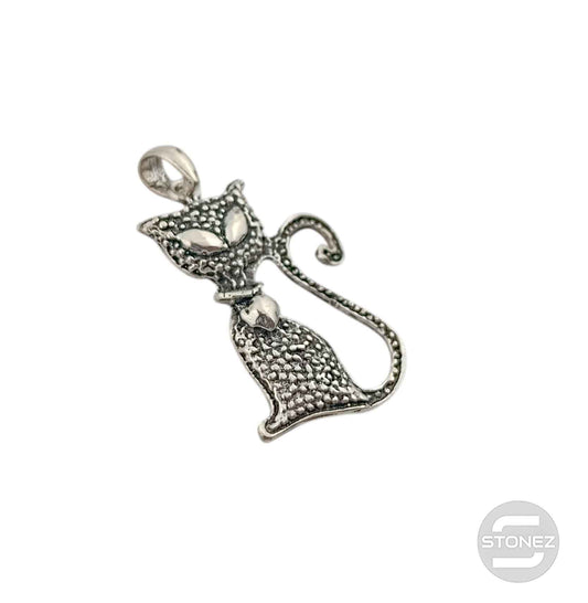 55895 Colgante De Plata 925 Gato 25 mm