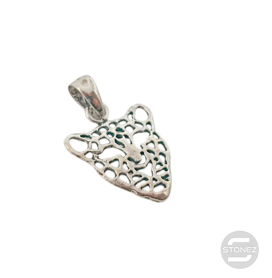 55900 Colgante De Plata 925 Leopardo 17 mm