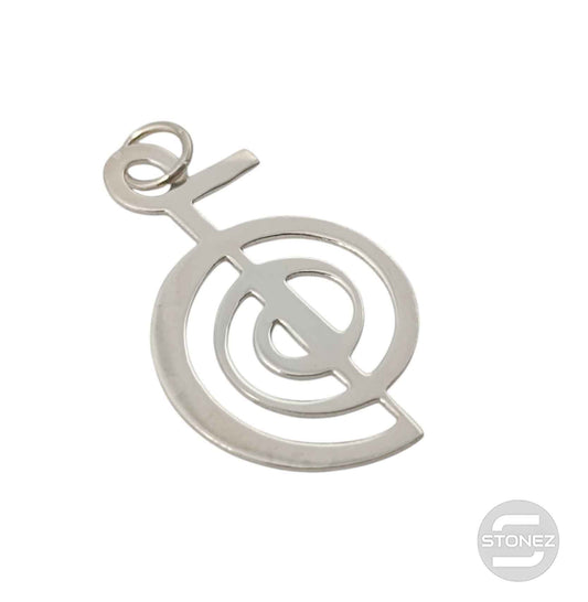 55903 Colgante De Plata 925 Choku Rei 40 mm