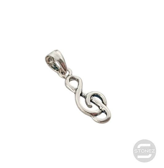 55959 Colgante De Plata 925 Clave De Sol 18 mm