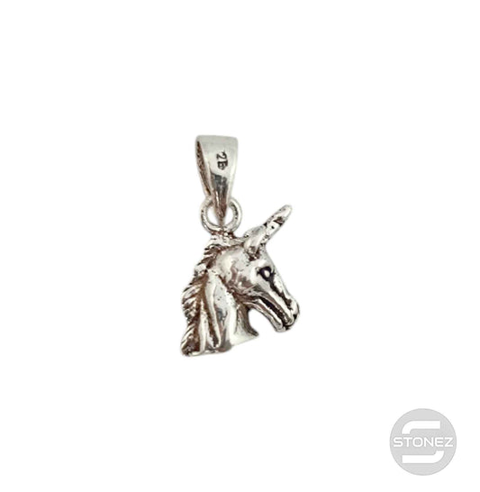 55961 Colgante De Plata 925 Unicornio 11 mm