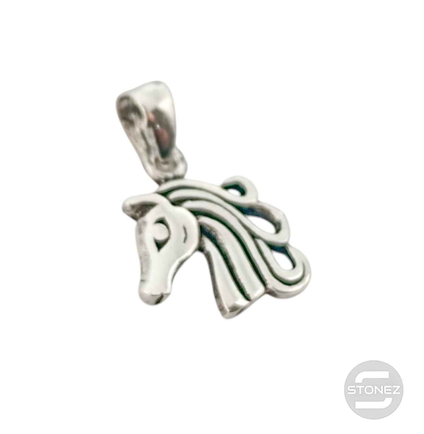 55965 Colgante De Plata 925 Caballo 14 mm