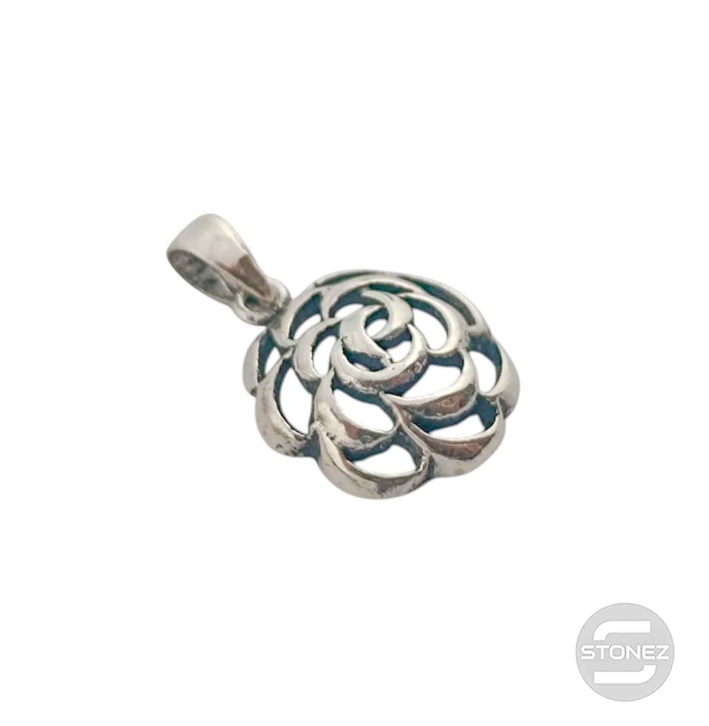 55967 Colgante De Plata 925 Rosa 13 mm