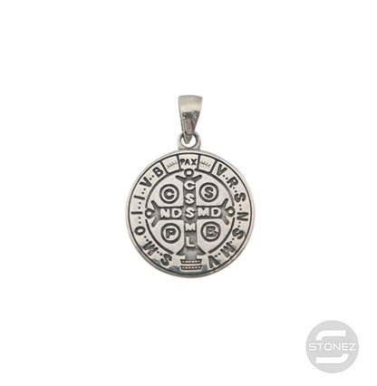 55970 Colgante De Plata 925 San Benito 21 mm