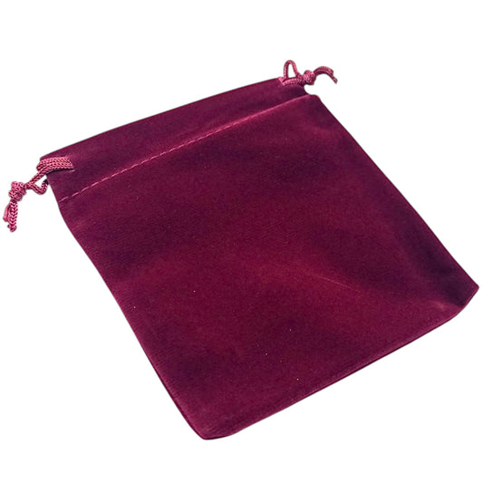 Paquete 50 Bolsas Terciopelo Color Burdeo 10x12 Cms Aprox 49285