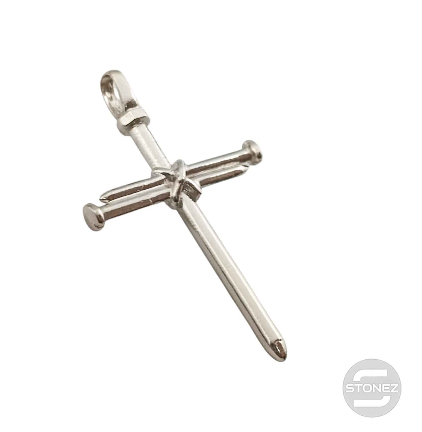 57103 Colgante Cruz De Plata 925 52x32 mm